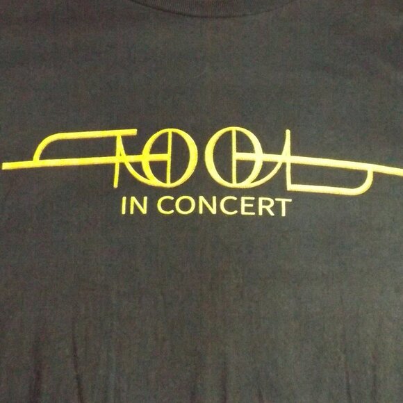 TOOL Tshirt, S/M, Black, 2022 Tour, Distopian Skulls, Black, Short sleeves - Picture 2 of 12